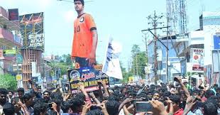 Thalapathy @actorvijay 's comeback in Kerala will be historic!!🔥😎 Never seen crazeeeeee! 🔥 Wait n witness Kerala Thalapathy Fans Rageee & celebrations 🔥🔥!! #TheKingReturns #TheGreastestOfAllTime @KeralaVijayFC #TheGOAT