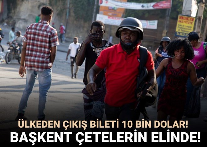 BAŞKENT ÇETELERİN ELİNDE Haiti'den çıkış bileti 10 bin dolar! ntv.com.tr/galeri/dunya/b… Foto: NTV