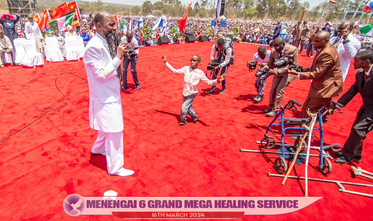 J_Kikwai's tweet photo. What A Wonder! #TsunamiOfHealings at the Technology Grounds in Nakuru City, THE ETERNAL BLOOD OF JESUS still flowing, and setting families free from unbelievable crippleness, blindness, lame legs, paralytic being set 🆓!!

“Blessed (praised, glorified) be the Lord, the God of Israel, Because He has visited us and brought redemption to His people,

Live on @K24Tv