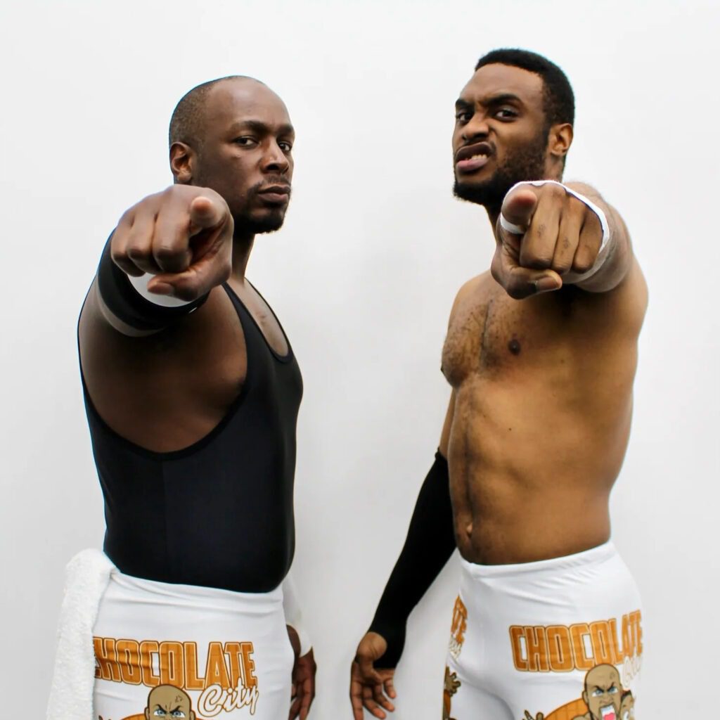 Congrats to Chocolate City Wilson Colas and Mustapha Jordan on their @ringofhonor debut last night #AEWCollision