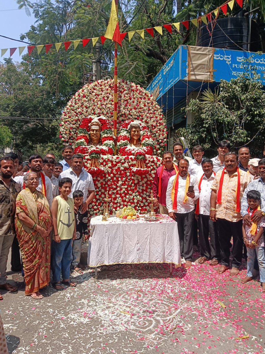 #Appu new statue open ceremony at Rajajinagar. #HappyBirthdayAppu #HappyBirthdayPowerstar #DrPuneethRajkumar #Jackie #AppuBoss