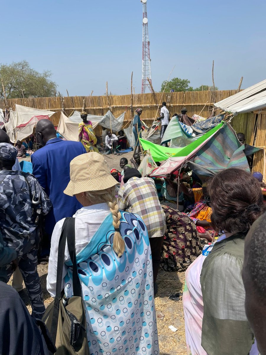 Thousands have fled from Sudan to food-insecure and isolated Fangak on the Nile river. Best way forward for SS to sustainable peace is for the transitional government to commit to dialogue for resolving differences related to the elections.