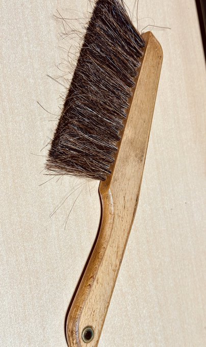 うちはこれですね〜。羽ぼうきはある種憧れ🪽 