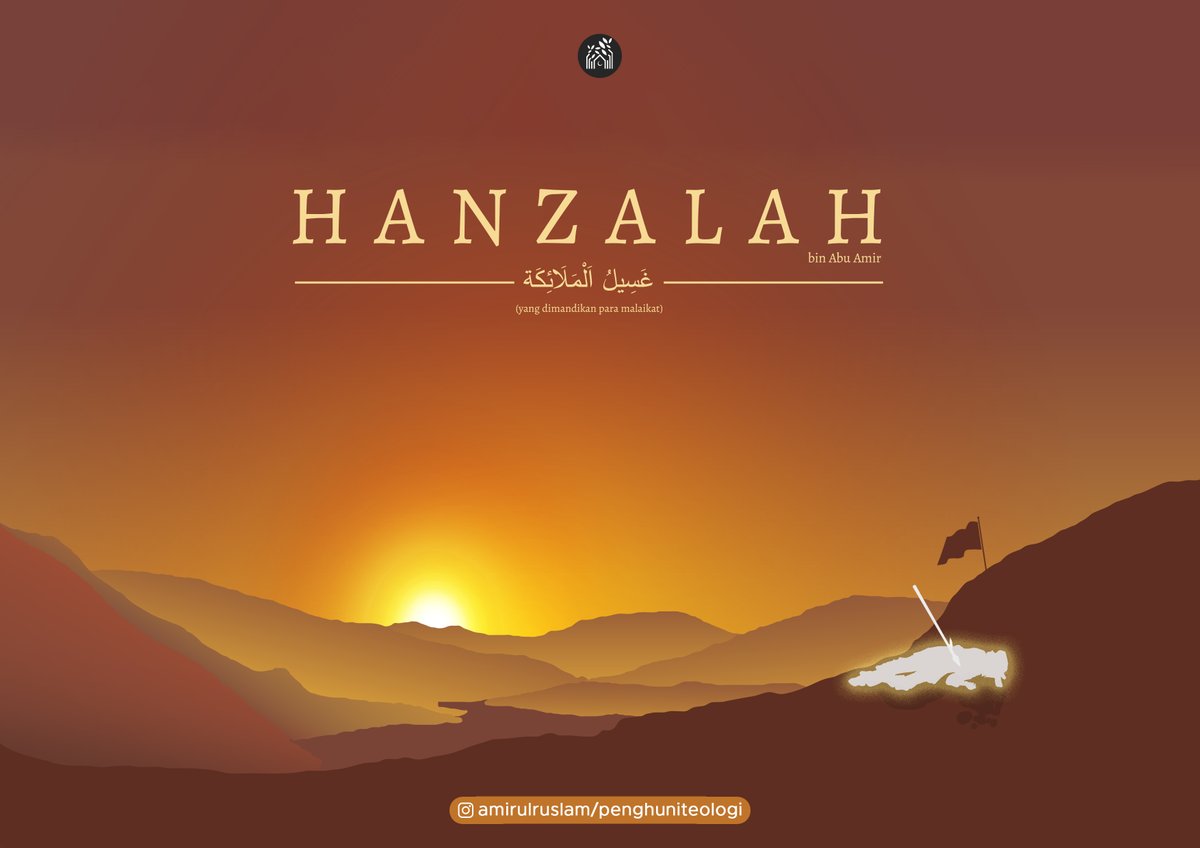 AmirulRuslam's tweet photo. TAHUKAH KITA? ✨
 
Ada seorang sahabat Nabi SAW bernama Hanzalah bin Abu Amir r.a yang jenazahnya dimandikan oleh para malaikat?
 
Apakah kehebatan beliau sehingga dapat layanan istimewa dari para malaikat? 🤔
 
Mari kita baca untaian ini.
 
#PenghuniTeologi https://t.co/j9kgJT4nPb