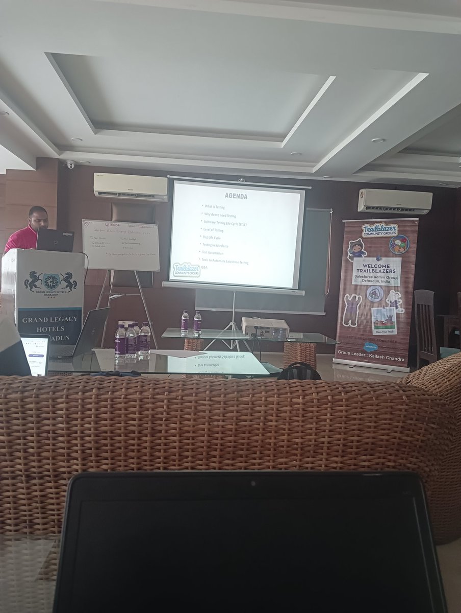 Mastering in Salesforce Testing - Tips and tricks
#trailblazercommunity
#dehraduntrailblazer
@dehradunsfgroup
@kailash_sfdc