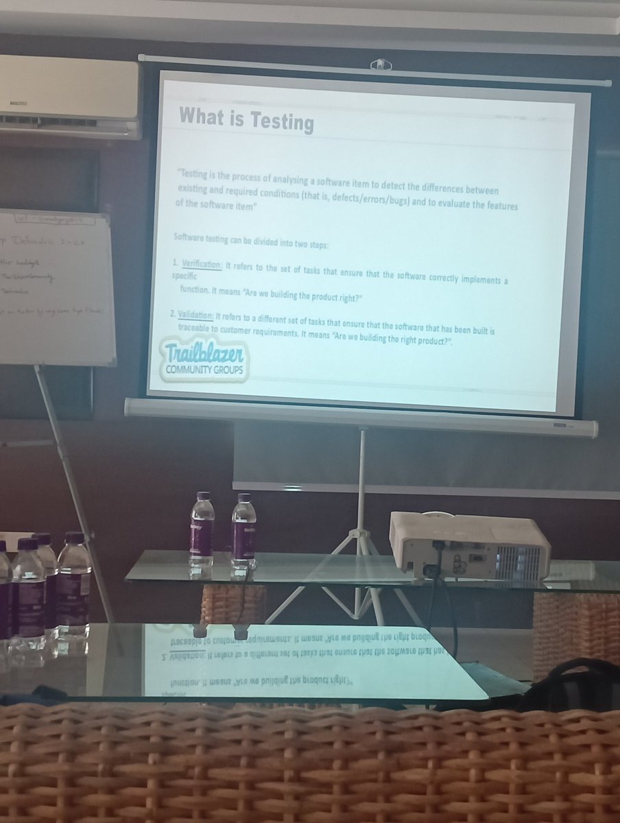 What is Testing?
#trailblazercommunity
#dehraduntrailblazer
@dehradunsfgroup
@kailash_sfdc