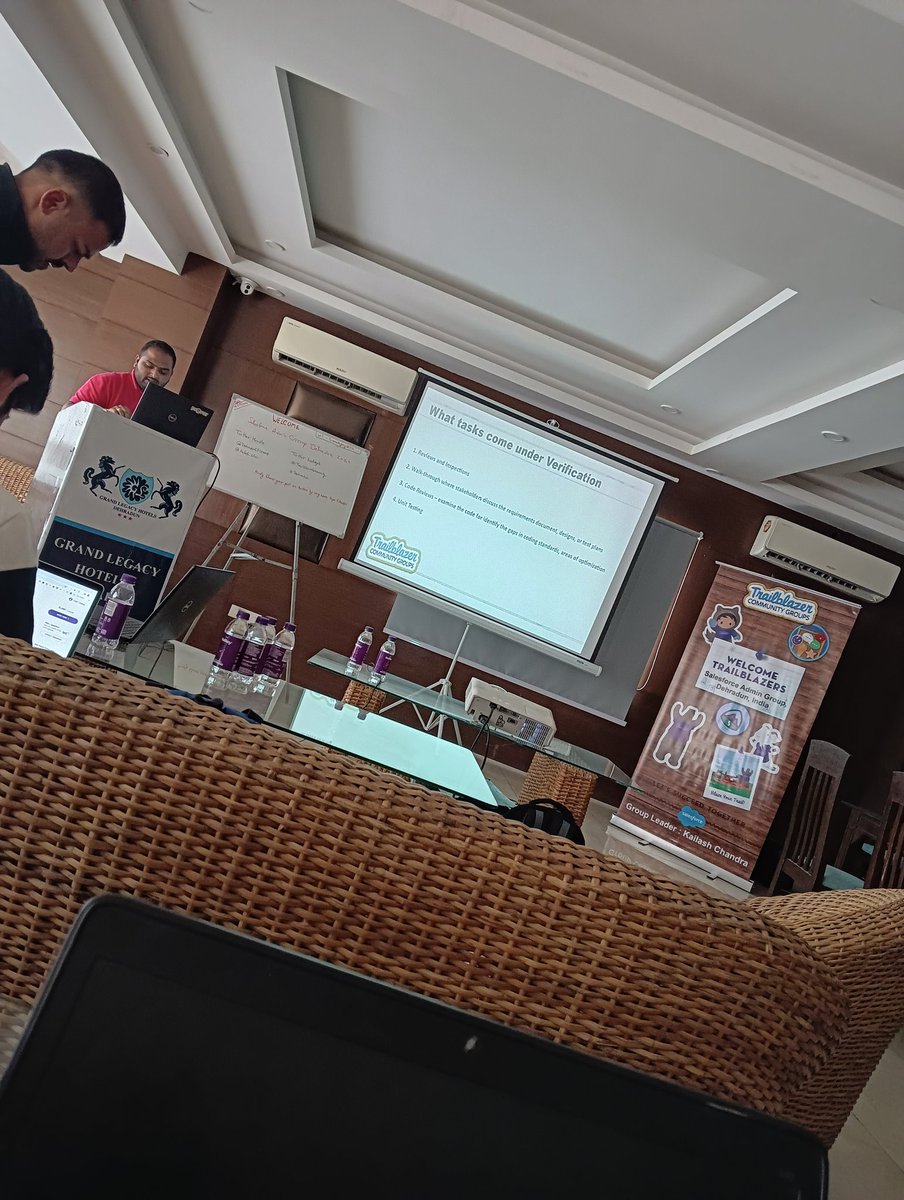 What tasks come under verification
#trailblazercommunity
#dehraduntrailblazer
@dehradunsfgroup
@kailash_sfdc