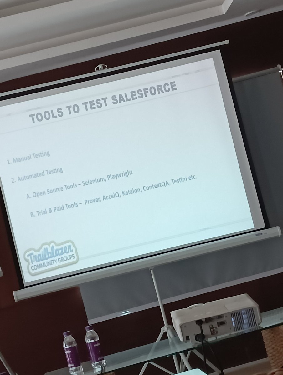Tools to test Salesforce
#trailblazercommunity
#dehraduntrailblazer
@dehradunsfgroup
@kailash_sfdc