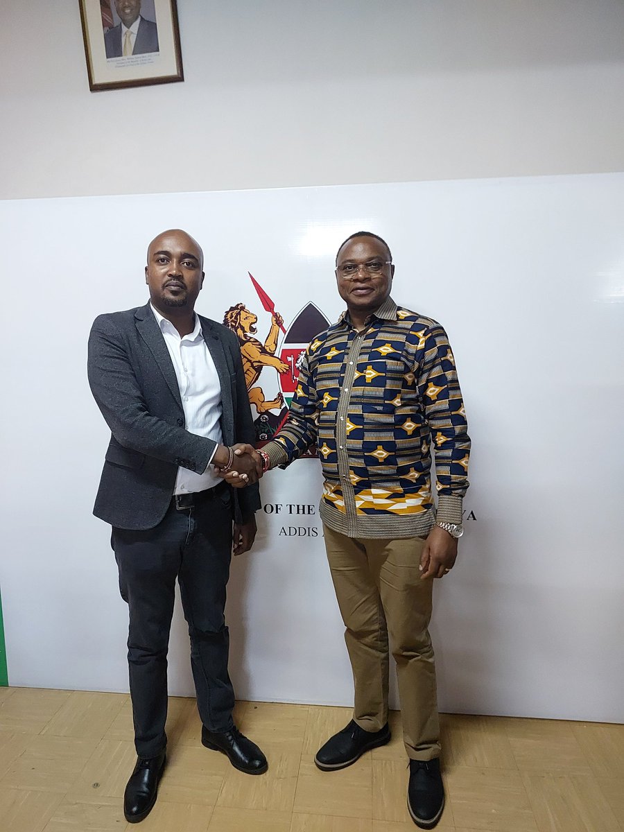 Congratulations, Amb. George M. Orina, Kenya’s Ambassador and Head of Mission, Kenya Embassy Addis Ababa, Permanent Representative to the African Union and Permanent Representative to the United Nations Economic Commission for Africa on your Presentation of Letters of Credence.