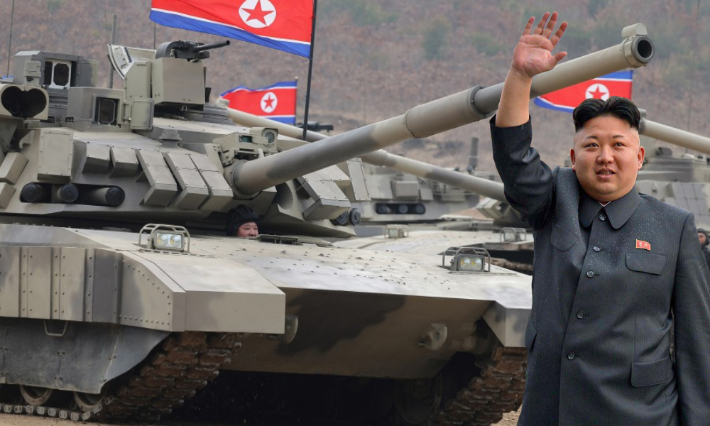 GeoDefRO's tweet image. Coreea de Nord a prezentat un nou tanc de luptă cu care vrea să-și intimideze inamicii (VIDEO)

geodef.ro/coreea-de-nord…