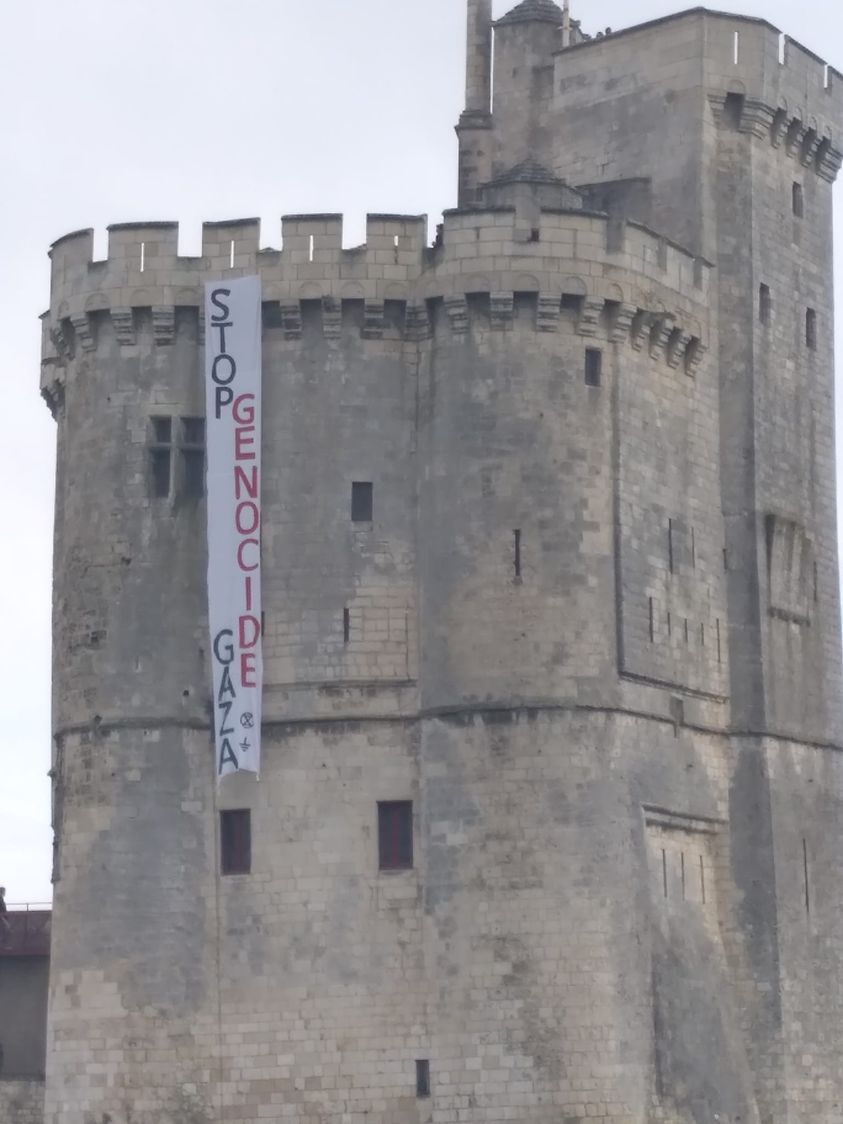 L'image du jour à La Rochelle.