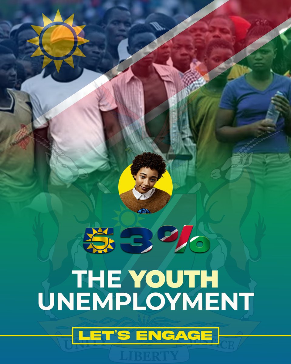 🇳🇦LET'S ENGAGE!

You are asked by President Mbumba to advice him on how the GRN can tackle the crisis of high Youth Unemployment in the country...

What is your advice?