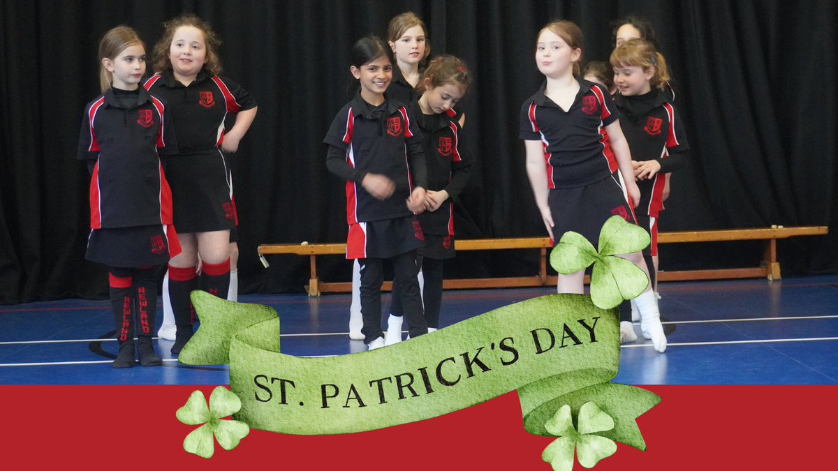 Happy St Patrick's Day from the Irish Dancing Club! #newlandhouse #extracurricular #schoolclubs #beyourownbrilliant