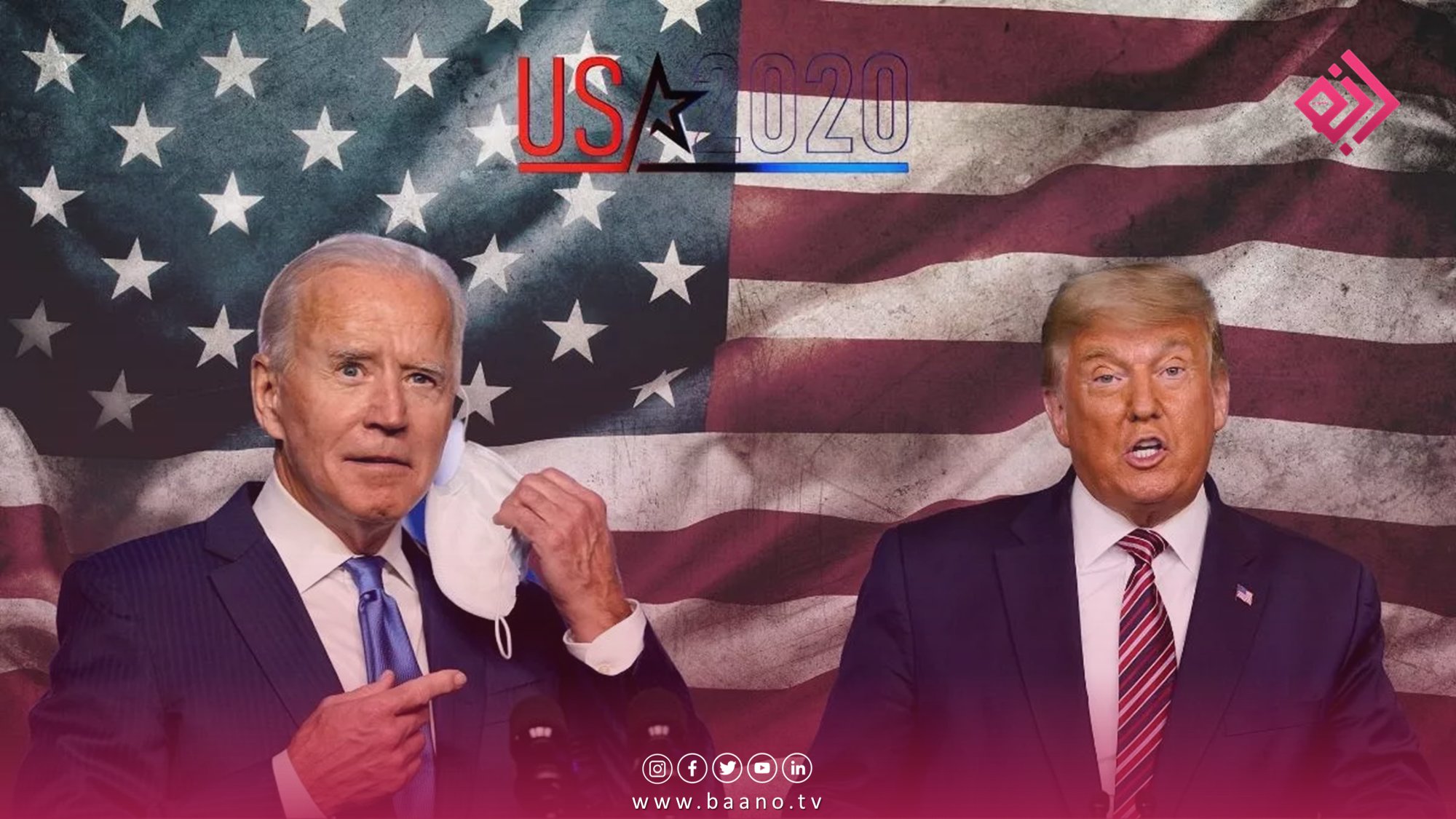 دو نظرسنجی جدید نشان داد که جو بایدن رئیس جمهوری کنونی آمریکا با اختلاف بسیار کمی از دونالد ترامپ رئیس جمهور سابق پیشی گرفته است.
