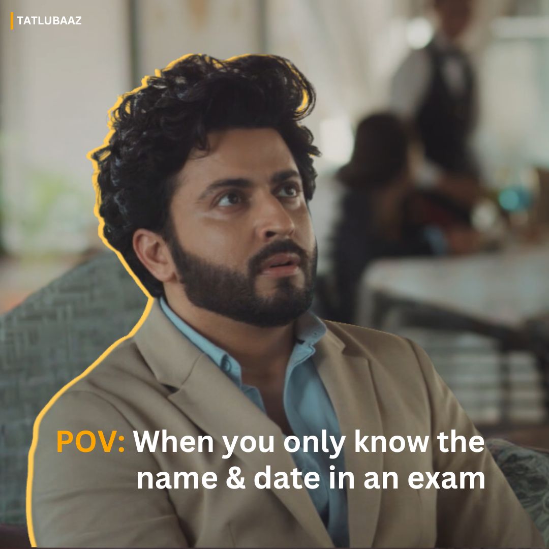 Is Bulbul Tyagi’s expression relatable to your current situation in the exam hall?

Let us know in the comment.

#epicon #tatlubaaz #bulbultyagi #exams #boardexams #ottplatforms #dheerajdhoopar