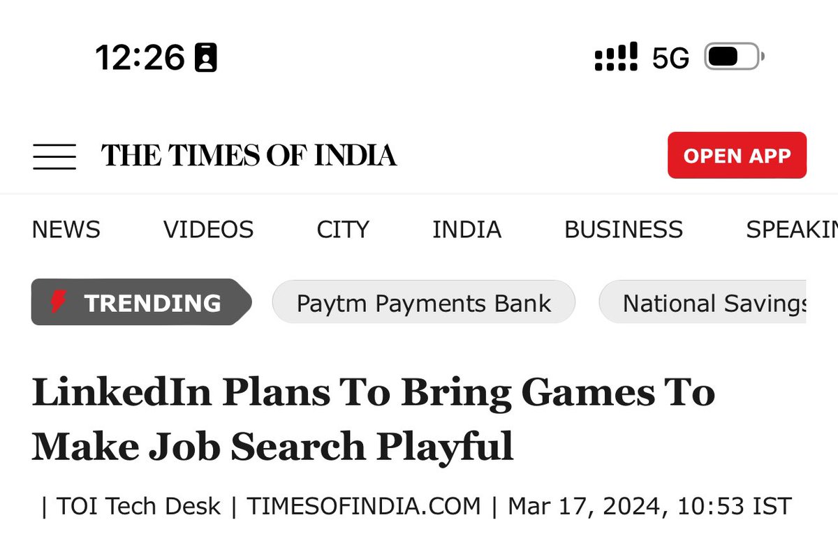 Nice. Recruiters can now plan to create a knockout tournament amongst candidates before short listing for interviews.