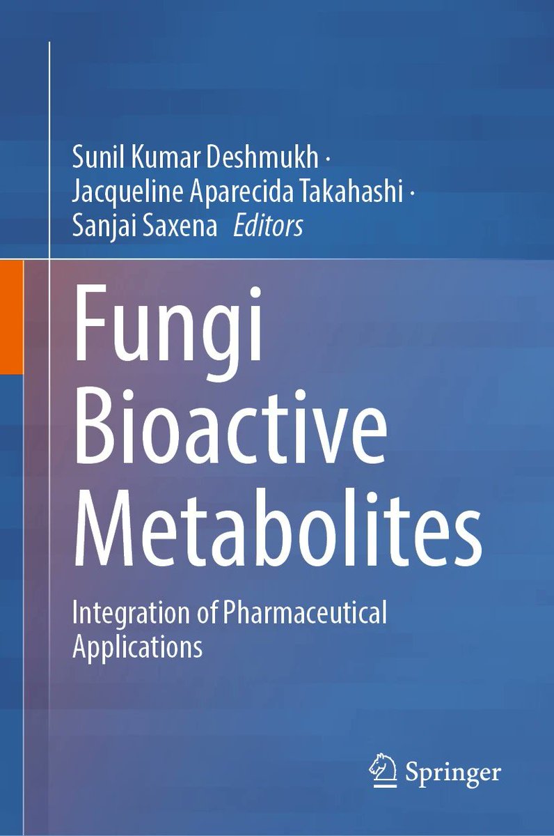 AgpharmB's tweet photo. Our new book on How fungal metabolites are fueling the Pharmaceutical R&amp;D across the Globe. https://t.co/AIwQTw43Pf