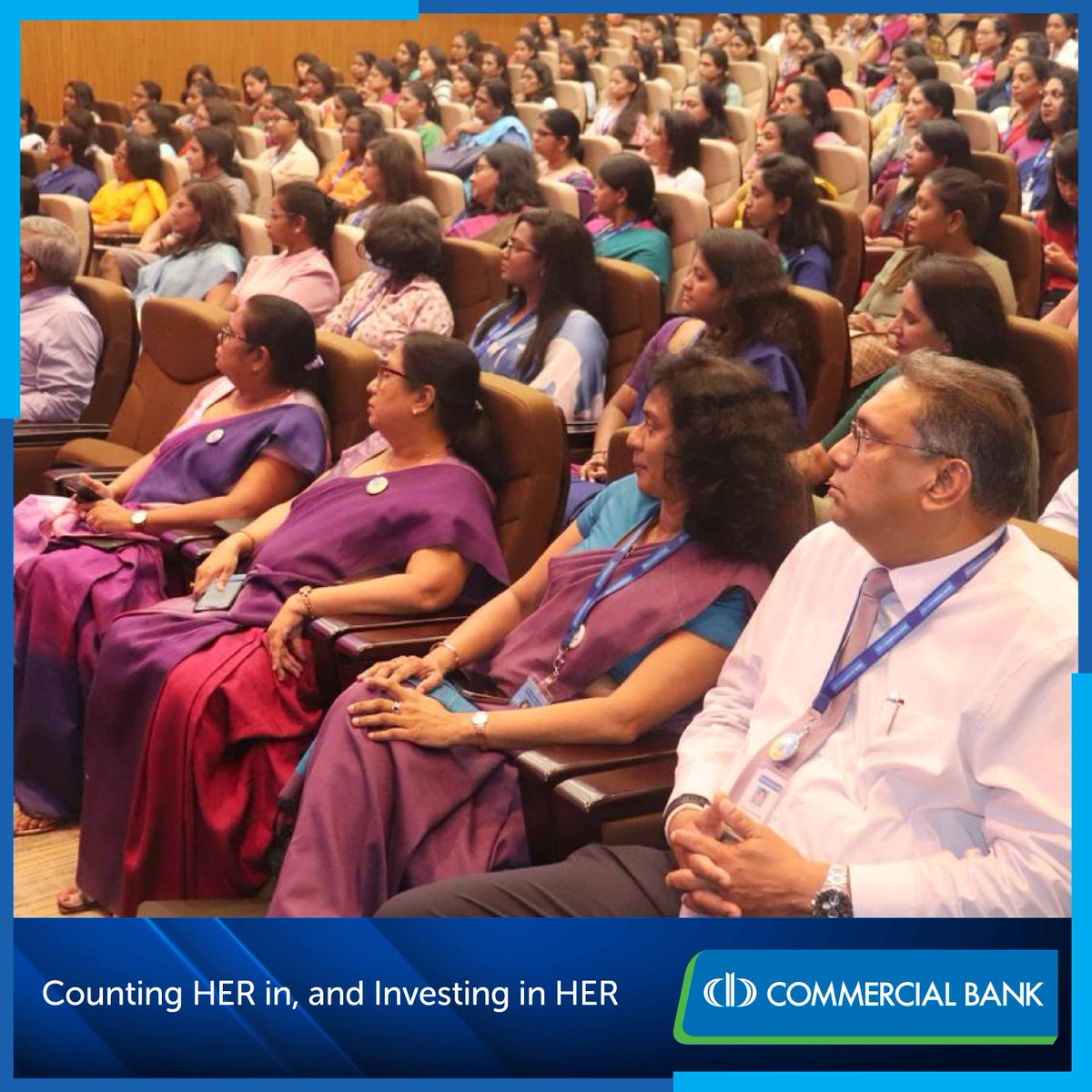 ComBank_LK's tweet photo. Empowerment in Action: Commercial Bank of Ceylon PLC celebrated International Women's Day with 'Counting HER in, and Investing in HER,' a commitment to our female staff's advancement.
#ComBank #Anagi #WomensDay #staff #Empowerment https://t.co/KviTmfuapk