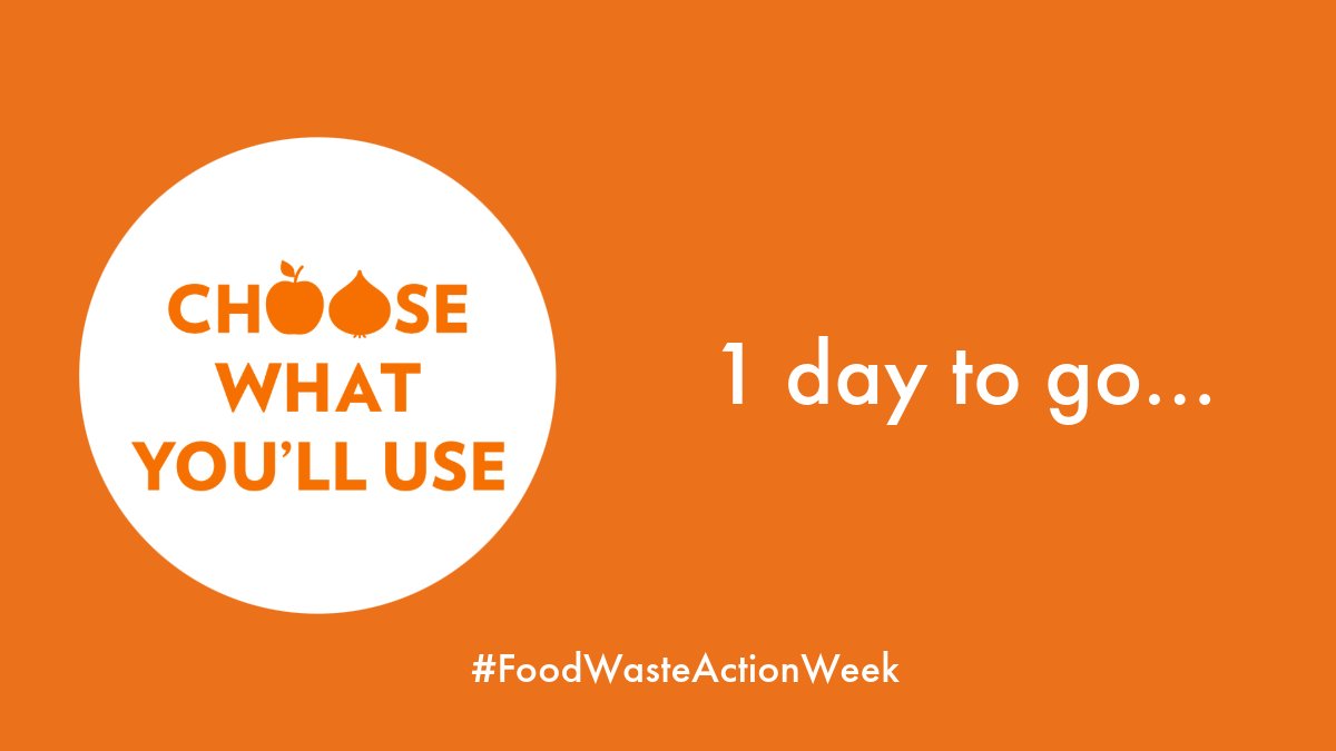 Tomorrow marks the start of #FoodWasteActionWeek 🤩 Join us as we bring the nation together to celebrate our LOVE of food and share how we can all stop it going to waste. Look out for tips and tricks - not only will you save food, but plastic too! Now that's a win-win.