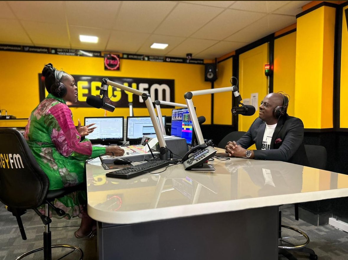 cothplk's tweet photo. Ps V on @energyfmsa this morning with @noni_raseluma after Turf Times - SCO 10th Anniversary Gala Dinner held at COTH PLK last night.
Built to last indeed.
#sco #vusimashabane #energyfm #cothplk #universityoflimpopo #limpopo #studentchristianorganisation https://t.co/GTTQFUZByO