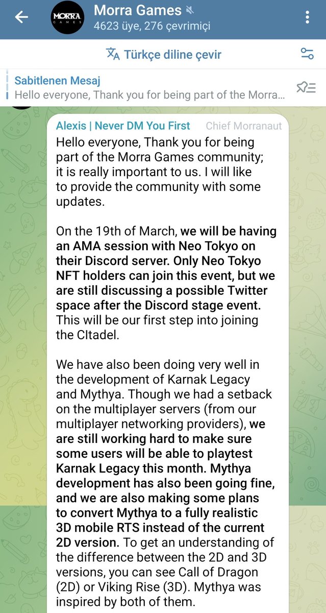CryptoJoeBlack's tweet photo. Some upcoming DOPE news in $MORRA 🔥

This is gonna be EPIC! 🚀

#Web3 #Crypto #Web3gaming #Ethereum #100xgem #NeoTokyo #IMX #bitcoin #NFTs #GameFi https://t.co/V0Kf3Jf4aE