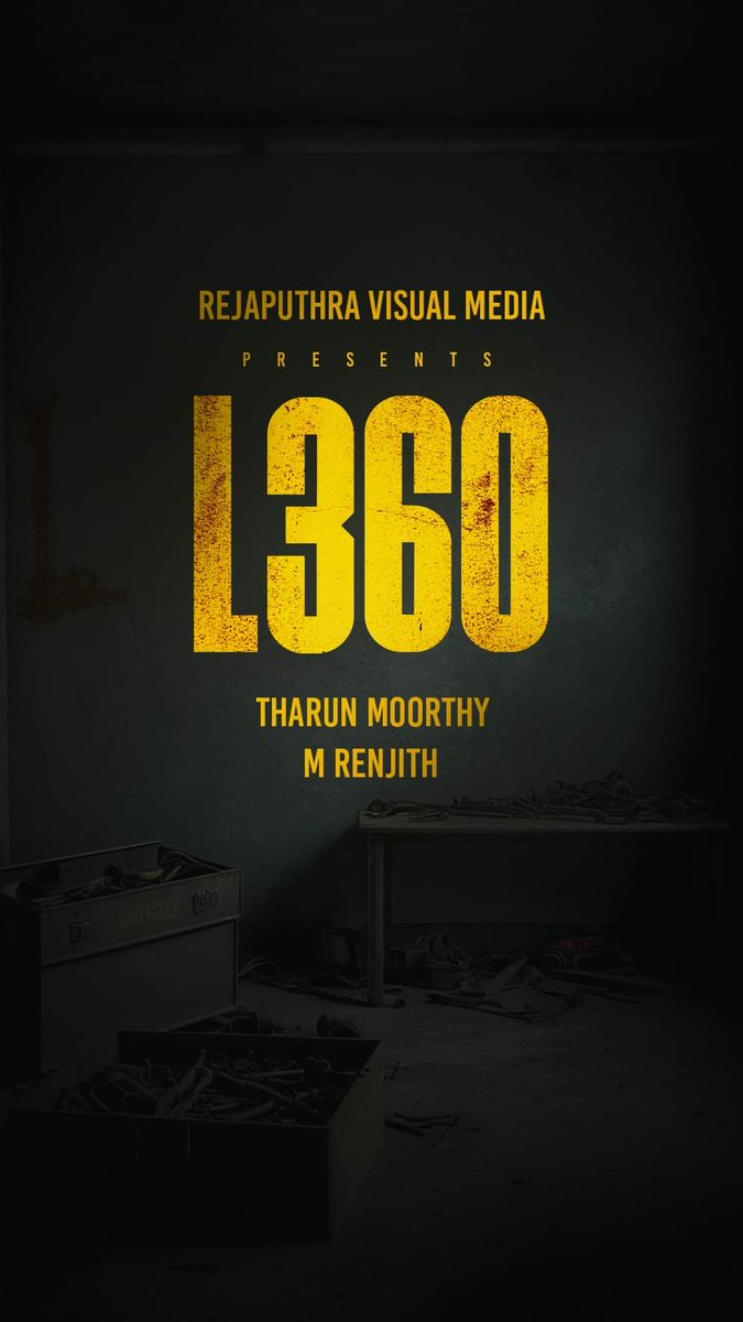 #L360 from #TharunMoorthy produced by #MRenjith under #RejaputhraVisualMedia 
#Mohanlal