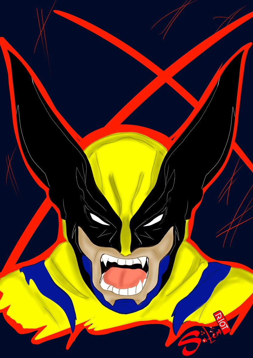 Salem_riot's tweet photo. Hoy dibujamos al "guepardo" :D  Se que los he abandonado mucho 😅 pero estoy mejorando para traerles cosas de calidad #dibujodigital #draw #xmen92 #Wolverine #xmen #Amateur #digitalart #comic #fanart #Clipstudiopaint https://t.co/oooERlML1J