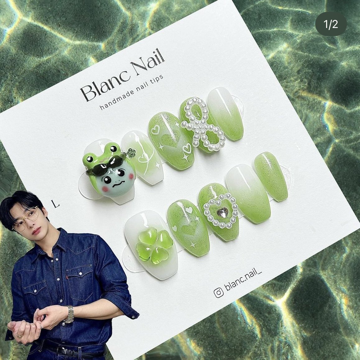 _ohhihello's tweet photo. More Monsta X nails popped up on instagram for me. These are so nice! I love how they have characters on the nails. 

IG : Blanc.nail_ https://t.co/PqmOqys3jO