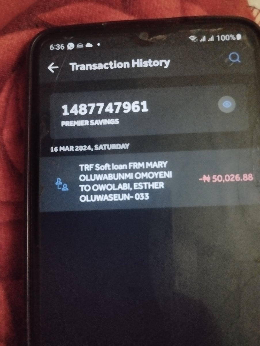 donedb's tweet photo. @myaccessbank 
This transportation was made yesterday and till now the recipient has not been credited https://t.co/Jsnhh0hunS