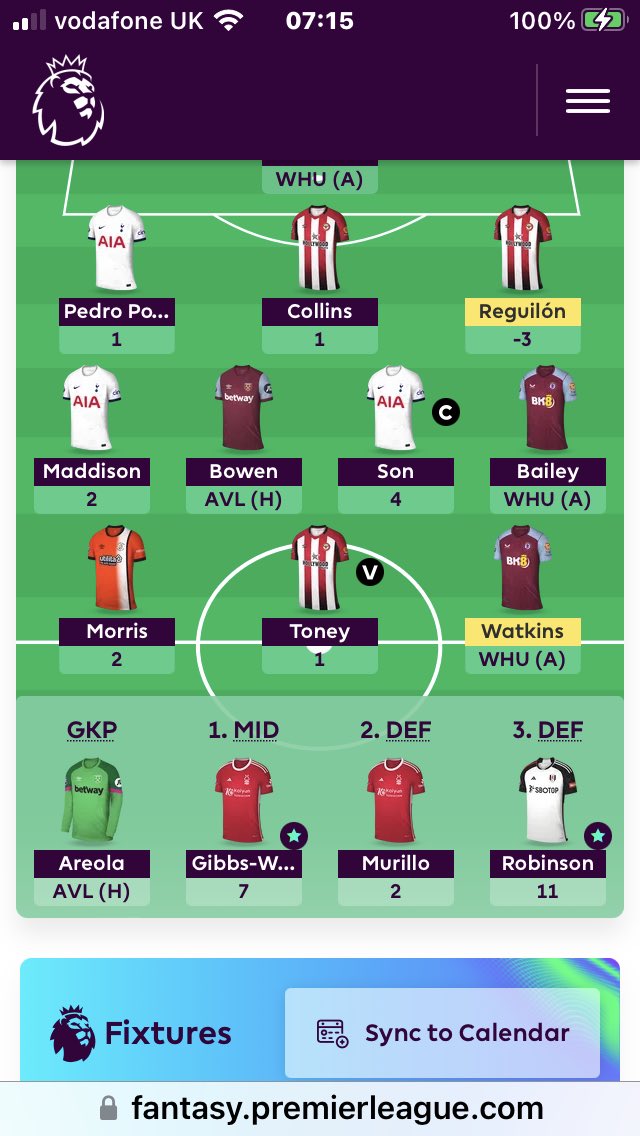 bigEthered's tweet photo. @OfficialFPL Absolute disaster of a free hit! Put Reguillion in last minute as I looked at what some so called expert said 🙈 Look at that bench! https://t.co/MrahQLNcFt