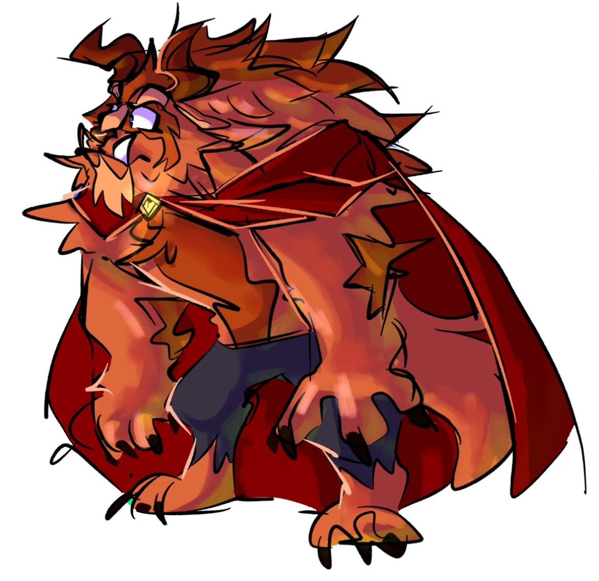 Fuzzy Beast ✨
(CREDIT: Fizzy.Dizz on Instagram)