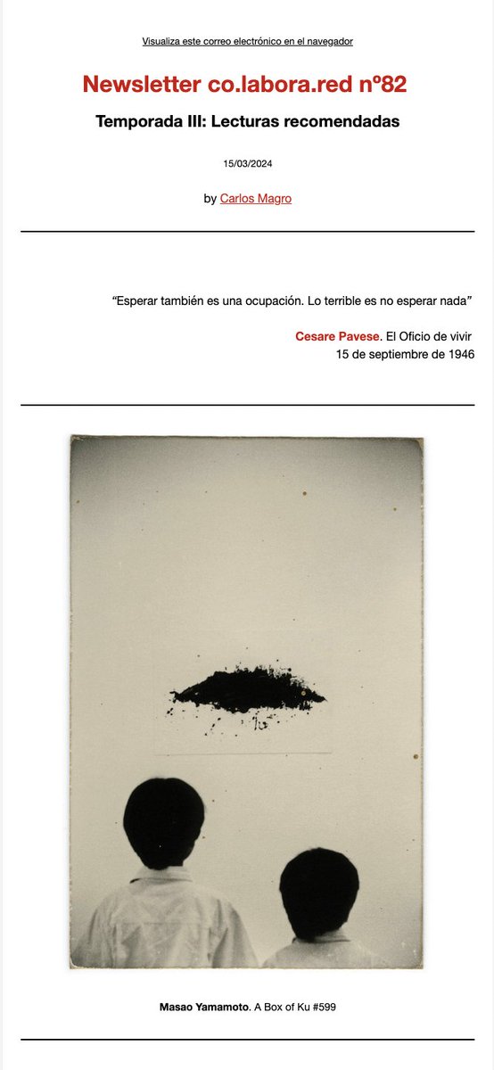 c_magro's tweet photo. Mis recomendaciones de la semana: #IA de @FerrarelliM; formación humanística de docentes @carsanzsi @soysuyapa; pánico en educación @colectivoDIME; prohibición de móviles @luisutopia; y un magnífico libro sobre plataformización @pabloriverabcn @judejaco https://t.co/n1OMlt4Odr 👇 https://t.co/YJyhTApVhv