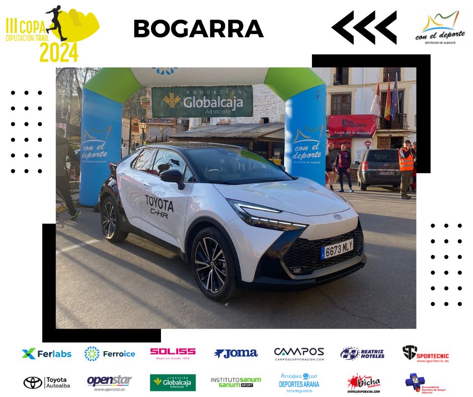 DipualbaDeporte's tweet photo. 🚩 #CopaTrail | El nuevo Toyota CH-R de Toyota @Autoalba está preparado en la línea de salida de #Bogarra.
#atletaspopulares #CarrerasPopulares #Albacete #Atletismo #atletapopular #CarreraPopular https://t.co/CQKaEEYTEu