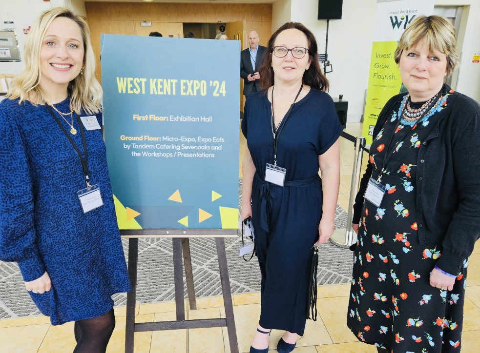 What a fantastic event this week at West Kent Expo led by @WKentBusiness with hundreds of local businesses coming along - a huge congratulations to everyone involved. #Kent #SmallBusiness