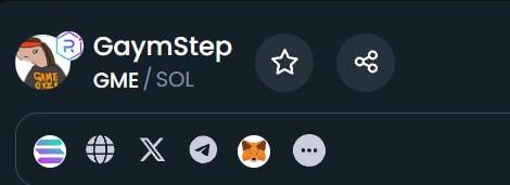 GaymStep's tweet photo. @IcedKnife Dextools updated GAYMSTEP #GME https://t.co/JFhtsUhSQs