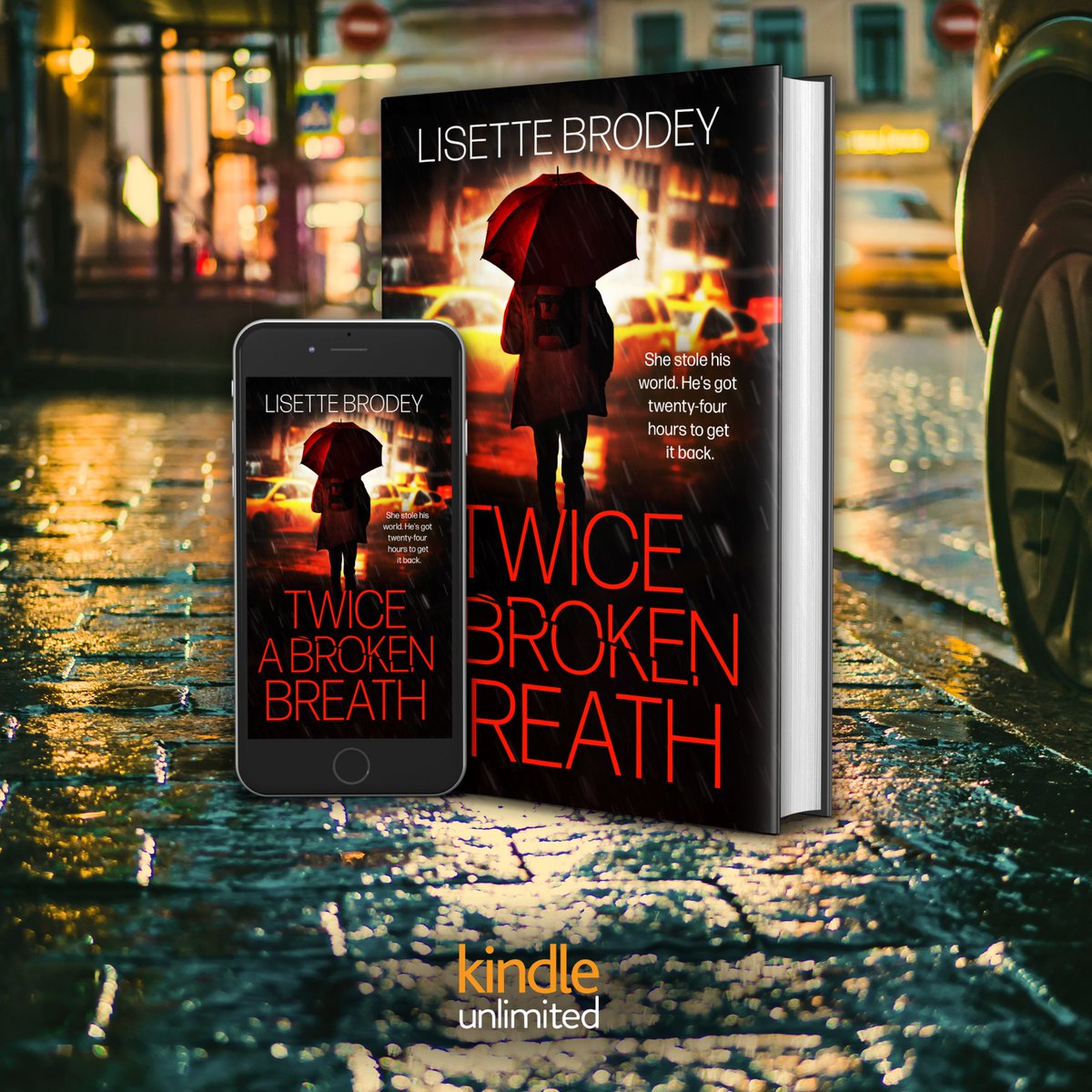 TWICE A BROKEN BREATH 'I loved the atmosphere of the book, much of which takes place at night, and I loved the characters as well as the edge-of-my-seat drama.' ☔️💦 mybook.to/TwiceBroken 📕 #suspense 💥 #NewYorkCity 🌆 #KindleUnlimited