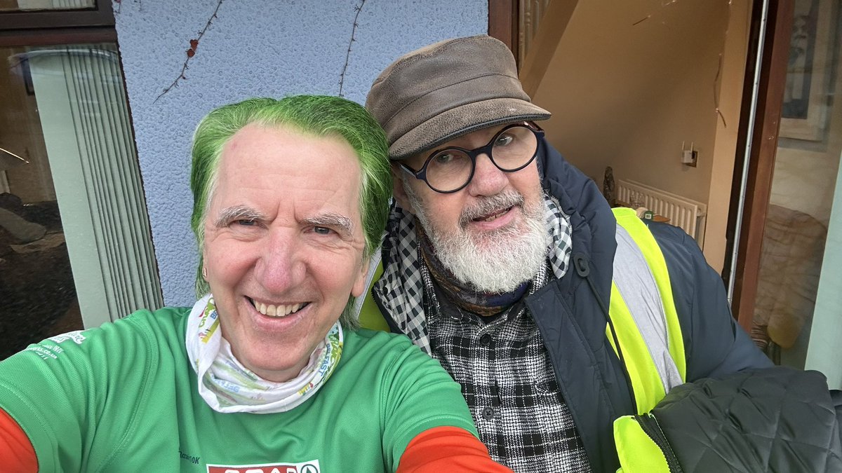 Beannachtaí na Féile. Happy St Pat’s. @frank_liddy off to volunteer at @SPARcraic10k I’m off to encourage the 4,500+ runners home - with a special cheer for those running a 10k distance for first time. 🏃🏿‍♂️🏃🏿‍♀️☘️ Where was @pcarlin70 when we needed his hairdressing skills?