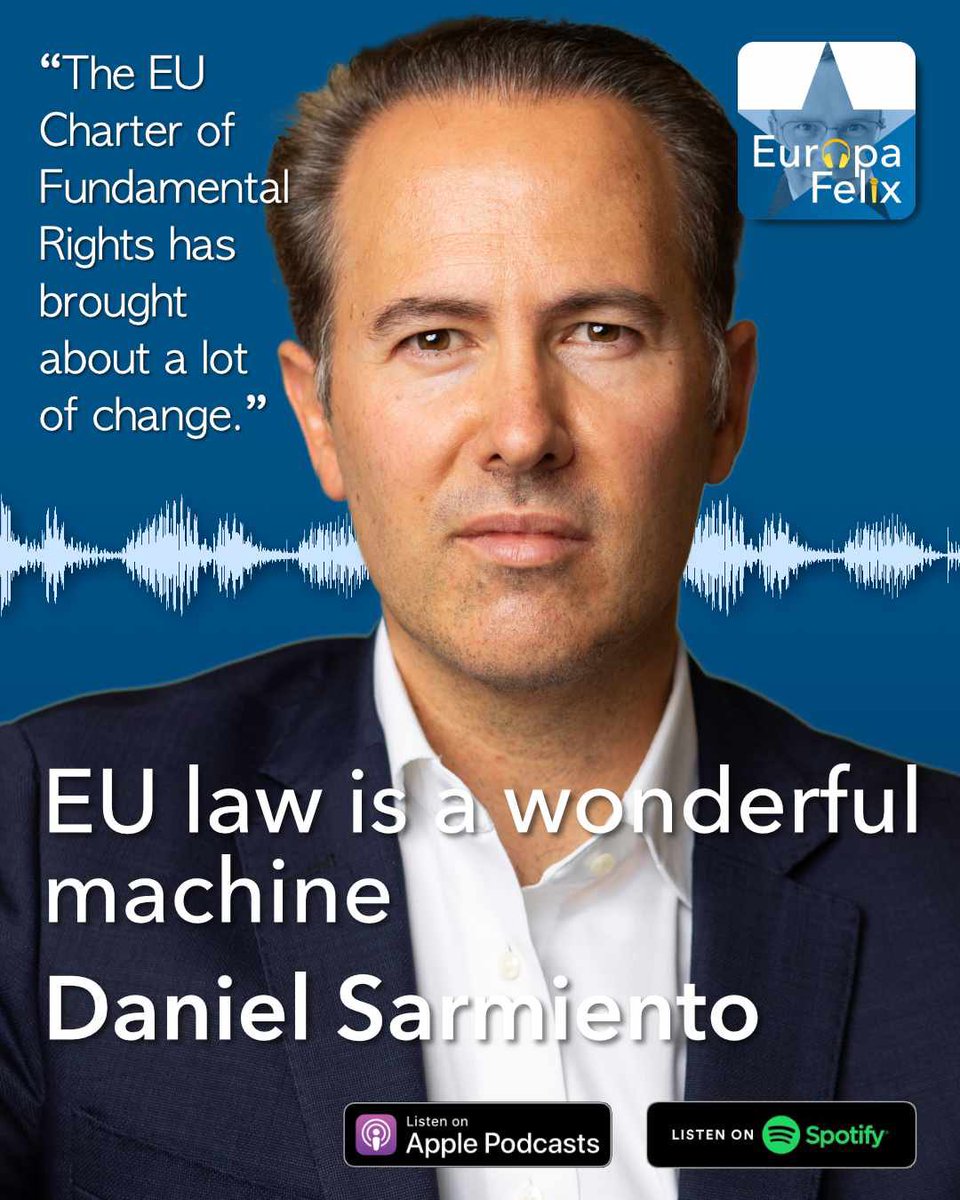 🇪🇺🎙️ Check out this interview with Daniel Sarmiento, editor in chief of EU Law Live.

🎧 Apple Podcasts: apple.co/48SocuJ

🎧 Spotify: sptfy.com/QcUt