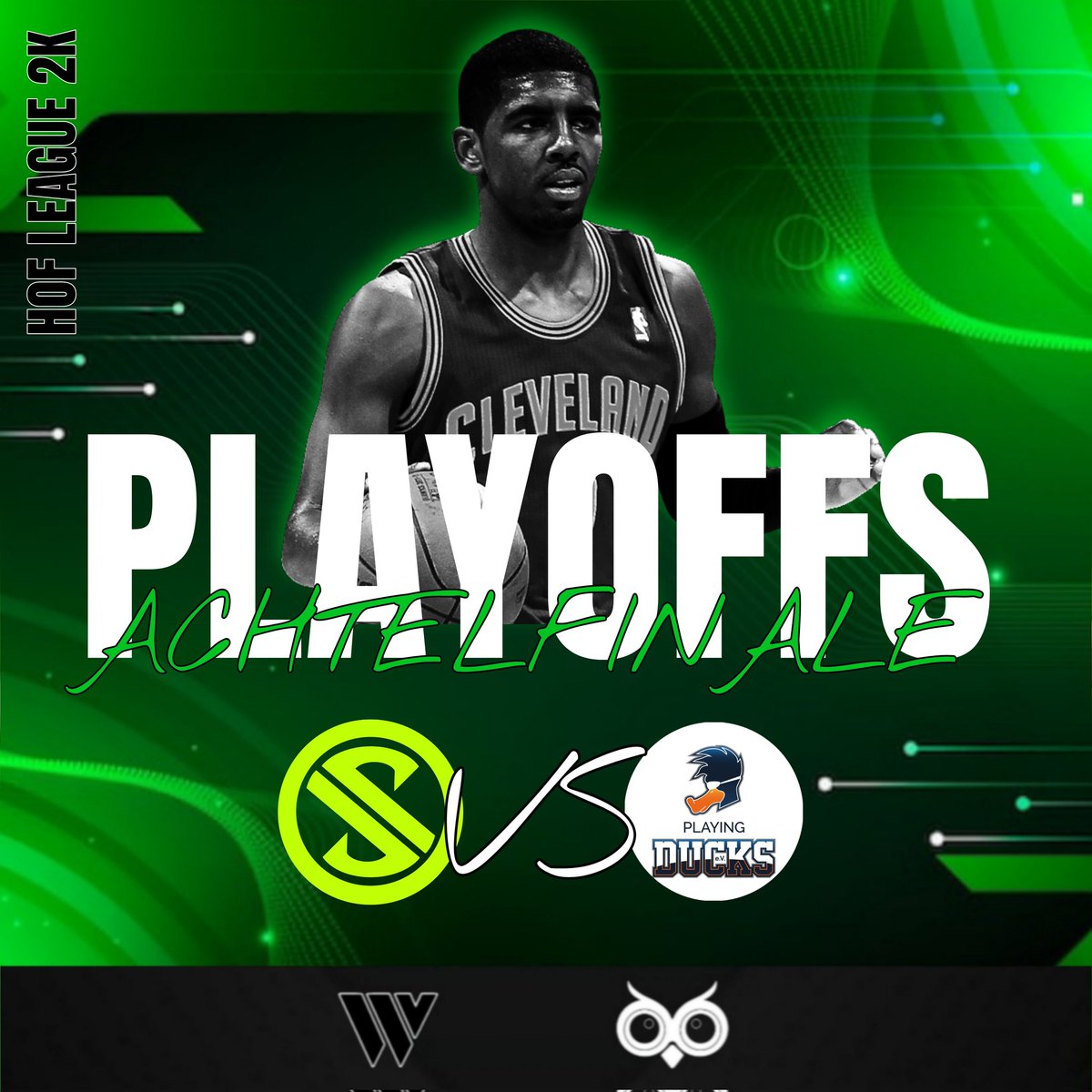 Heute 22:00 🎭 PLAYOFFS
<a href="/PlayingDucks/">Playing-Ducks e. V. 🇩🇪🦆</a> <a href="/HOFLeague2K/">HOF League</a>