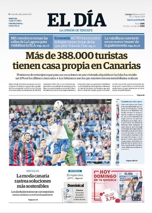 «Mas de 388.000 turistas tienen casa propia en Canarias»

🤔 Se podrían recuperar algunos conceptos para definir este fenómeno: "neocolonización", "hawainizacion"....