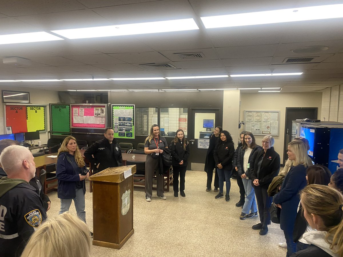 NYPDSVU's tweet photo. We had the pleasure of meeting with Swedish Minister for Gender Equality @Pau_Brandberg and her team last week. Thanks to our partners in the @BrooklynDA and @salvationarmyny we were able to show some of the ongoing work we are doing to help combat Human Trafficking. https://t.co/JOSFDqPMUA