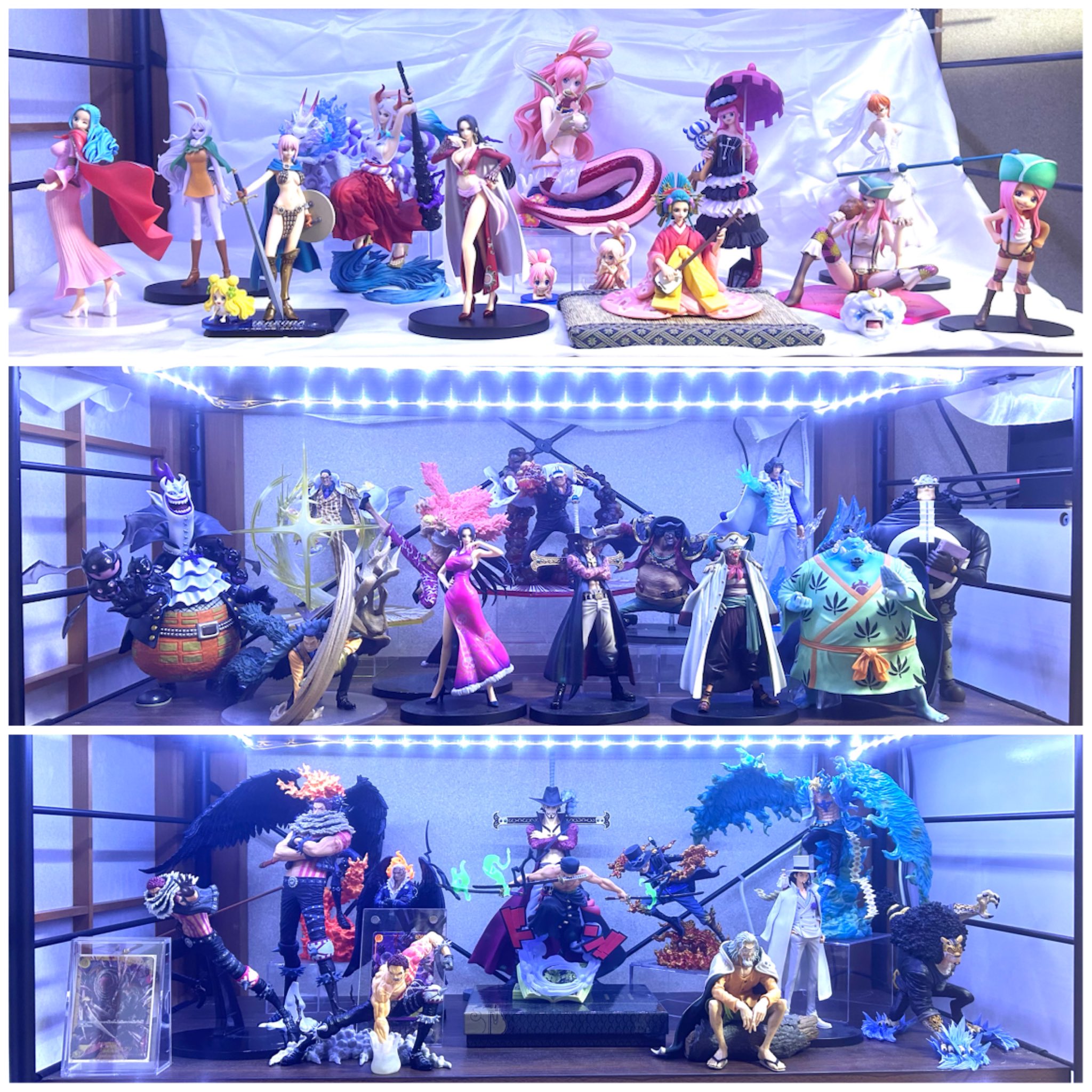 ワンピース　麦わらの一味　フィギュア　ディスプレイ品　非売品 Amazon.co.jp: 麦わらの一味 ワンピース 船長ルフィ フィギュア