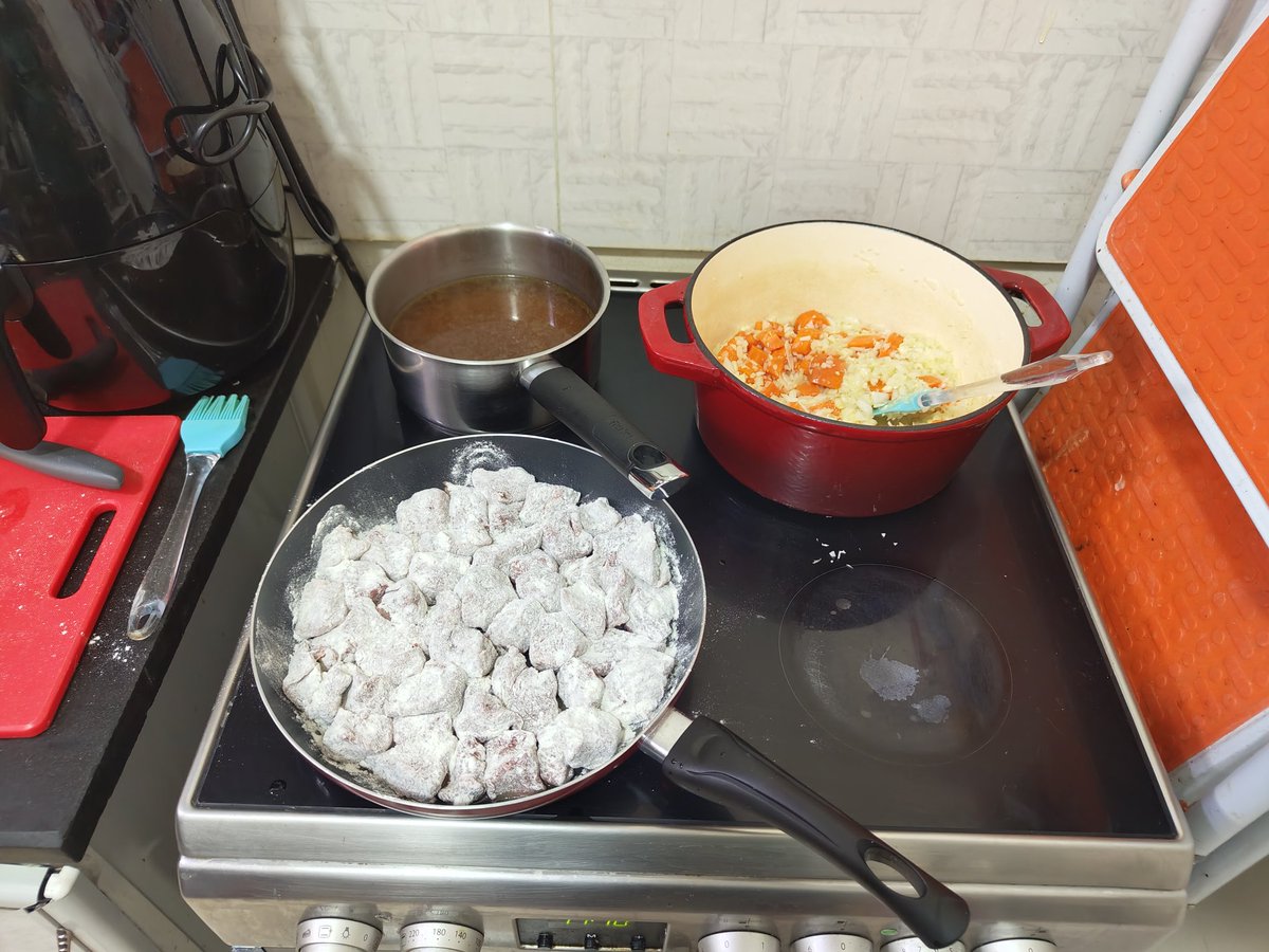 Infosec_4_all's tweet photo. For Saint Patrick s Day we had Irish stew I made from scratch #cybersecuritychef #SaintPatricksDay #AbuDhabi https://t.co/a44FgMCOMh