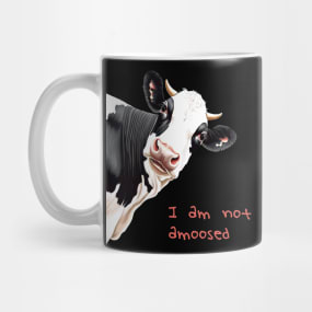 I Am Not Amoosed Pun Cartoon Style Cow - I Am Not Amused - #TShirt #teepublic #taiche #dairycow #dairy #cow #farm #dairyfarm #dairyfarming #dairyfarmer #milk #dairycows #farmlife #farming #cows #dairylife #teamdairy #livestock #ukfarming teepublic.com/t-shirt/498657…