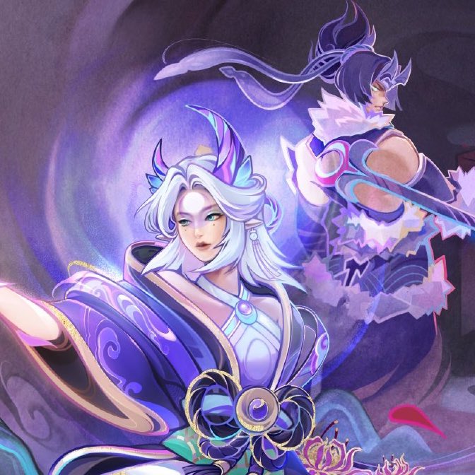dailyaphelios's tweet photo. promotional art for TFT with alune and kayn 🫶 https://t.co/AWrT9e1bqz