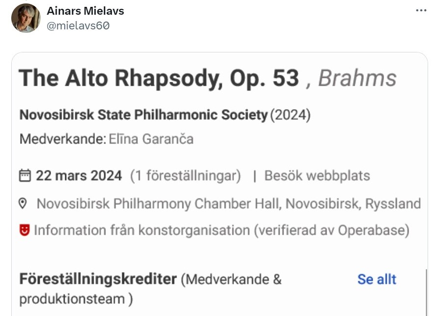 Daži cilvēki, šķiet, nav sapratuši, ka šis ir mans tā sauktais 'koncerts' bez manas tā sauktās 'klātbūtnes' tajā. Tas ir ieraksts no mana koncerta Zalcburgā 2022. gadā, at Maestro Thielemann, ko nodrošināja Maestro ierakstu kompānija.