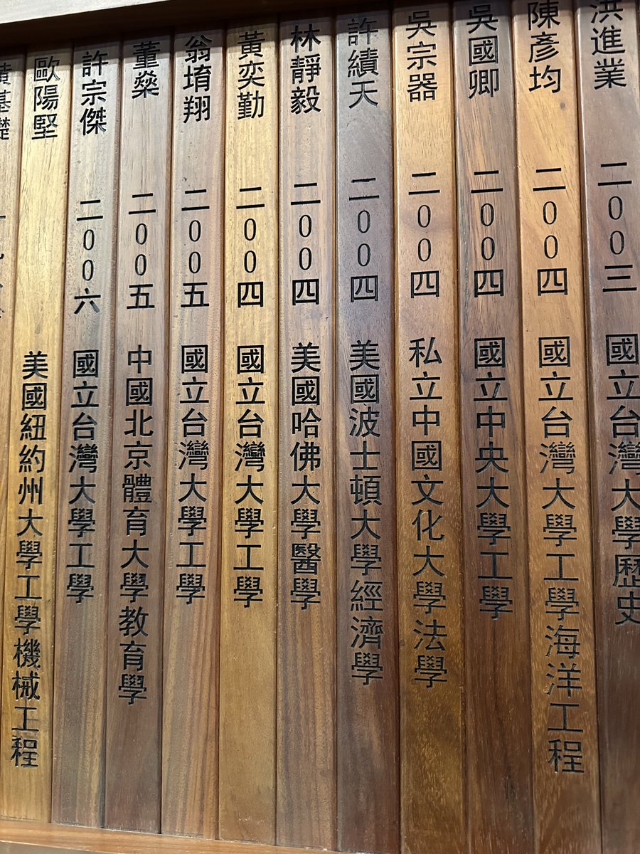 AliceHerait's tweet photo. Left: Kinmen kids who earned a PHD from the beginning of the republican era (some went to Ivy League schools). Right: Kinmen kids who qualified for mandarin exams from the Song through the Qing. https://t.co/w0DKAyxuvr