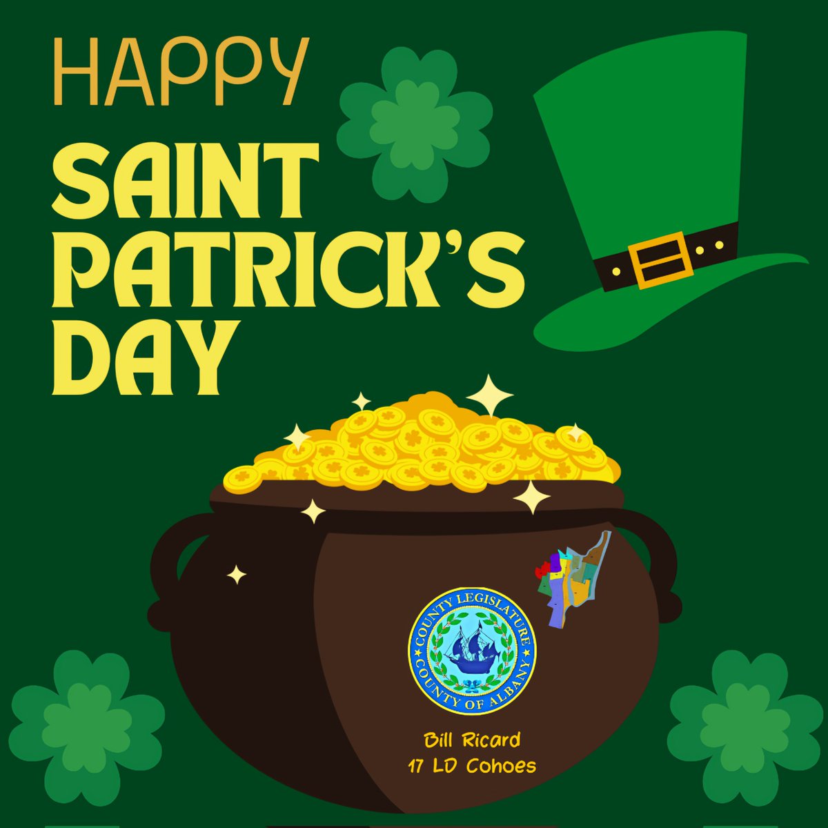 Enjoy this special day. #SaintPatricksDay