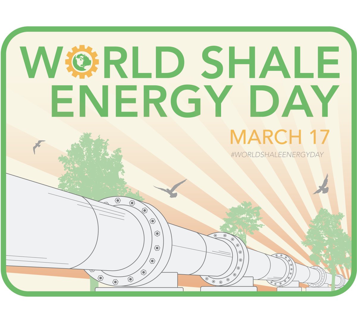 natfuelgas's tweet photo. Happy #WorldShaleEnergyDay! Today we celebrate the transformative benefits of #shaleenergy and all the men and women who make it happen. For more information, visit https://t.co/JYxz7cLCwq https://t.co/lFkHBcmoPO