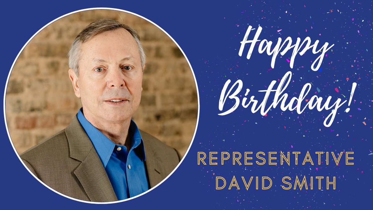 Happy Birthday, Rep. @ElectSmith28! 🎉